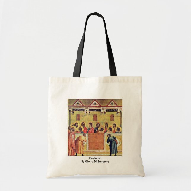 Bolso De Tela Pentecost de Giotto Di Bondone (Frente)