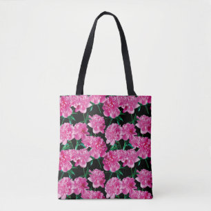 Bolso De Tela Peony.