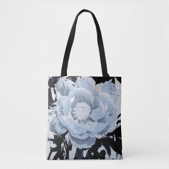 Bolso De Tela "Peony para almohada de sus pensamientos" (Anverso)
