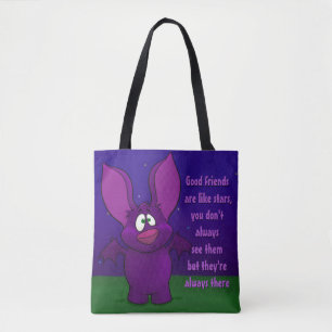 Bolso De Tela Pepe el palo, tote de w/quote