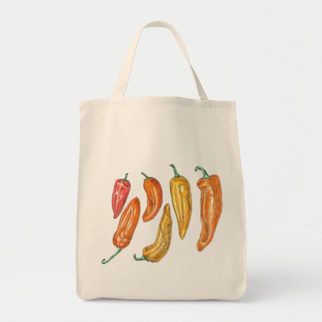 Bolso De Tela Peppers dulces (Frente)