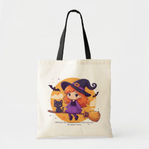 Bolso De Tela Pequeña bruja más burda