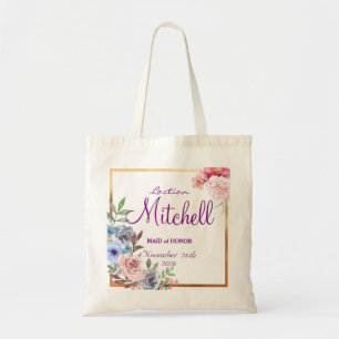 Bolso De Tela Pequeña criada abstracta personalizada de honor bo
