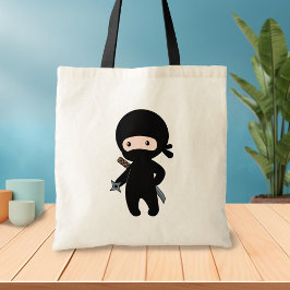 Bolso De Tela Pequeña Estrella de entarimado Ninja