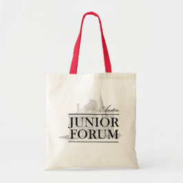 Bolso De Tela Pequeño AJF logotipo del tote
