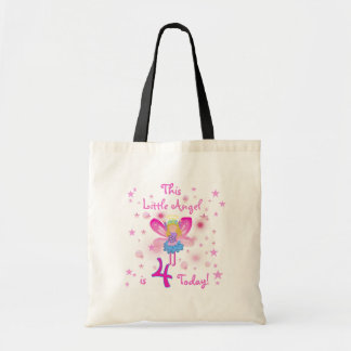 Bolso De Tela Pequeño Ángel 4 camisetas de cumpleaños y regalos