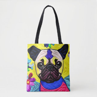 Bolso De Tela Pequeño Cocito De Cachorro Como Diseño