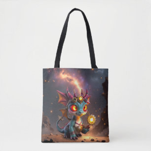 Bolso De Tela Pequeño Dragón, Gran Energía – El Ember Clockling
