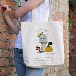 Bolso De Tela Pequeño fantasma azul lindo Halloween