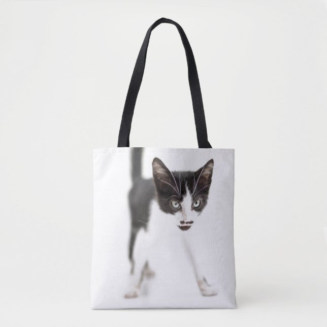 Bolso De Tela Pequeño gato (Anverso)