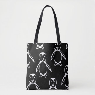 Bolso De Tela Pequeño pingüino