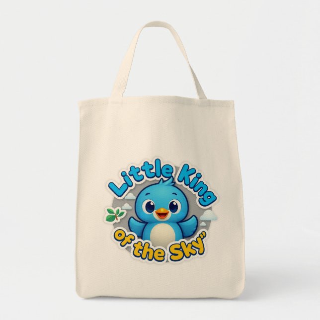 Bolso De Tela Pequeño rey del cielo (Frente)