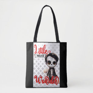 Bolso De Tela Pequeño Señor _ Azúcar Skull
