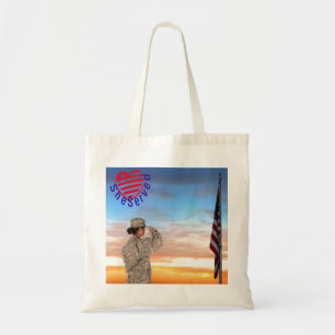 Bolso De Tela Pequeño tote de SheServed
