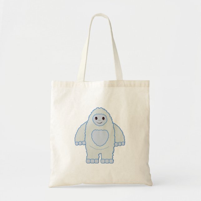 Bolso De Tela Pequeño yeti (Frente)