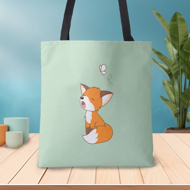 Bolso De Tela Pequeño Zorro Sueño (Subido por el creador)