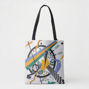 Bolso De Tela Pequeños mundos IV, abstracto, Wassil Kandinsky