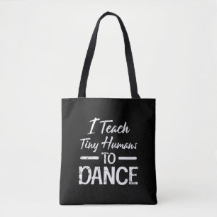 Bolso De Tela Pequeños profesores de danza