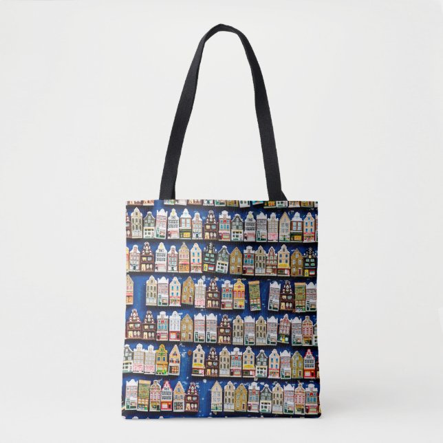 Bolso De Tela Pequeños recuerdos y regalos holandeses - molinos  (Anverso)