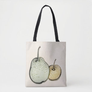 Bolso De Tela pera asiática de Kōno Bairei