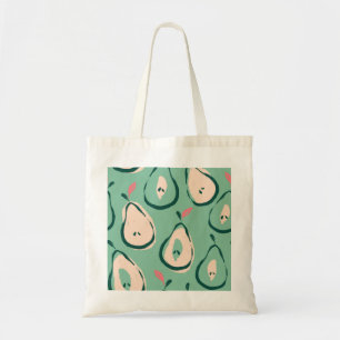 Bolso De Tela Peras de verano: patrón de fruta fresca.