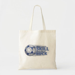 Bolso De Tela Perder Habilidad Ganar Luck Futbal