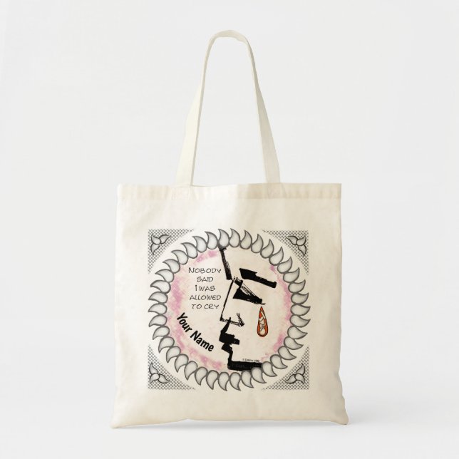 Bolso De Tela pérdida del bebé Tote Bag (Frente)