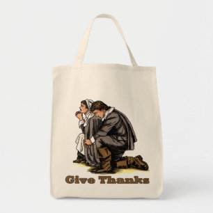 Bolso De Tela Peregrinos rezando