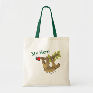 Bolso De Tela pereza mi héroe