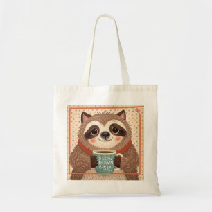 Bolso De Tela Pereza Personalizado aguda con ojos exageradamente