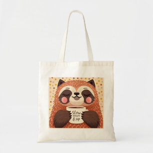 Bolso De Tela Pereza Personalizado aguda con ojos exageradamente