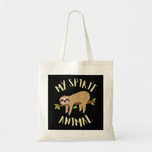 Bolso De Tela perezoso mi animal espiritual
