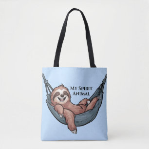 Bolso De Tela Perezoso Relajándose