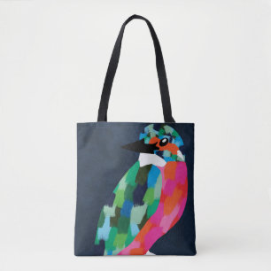 Bolso De Tela Perfección de trabajo en mosaico