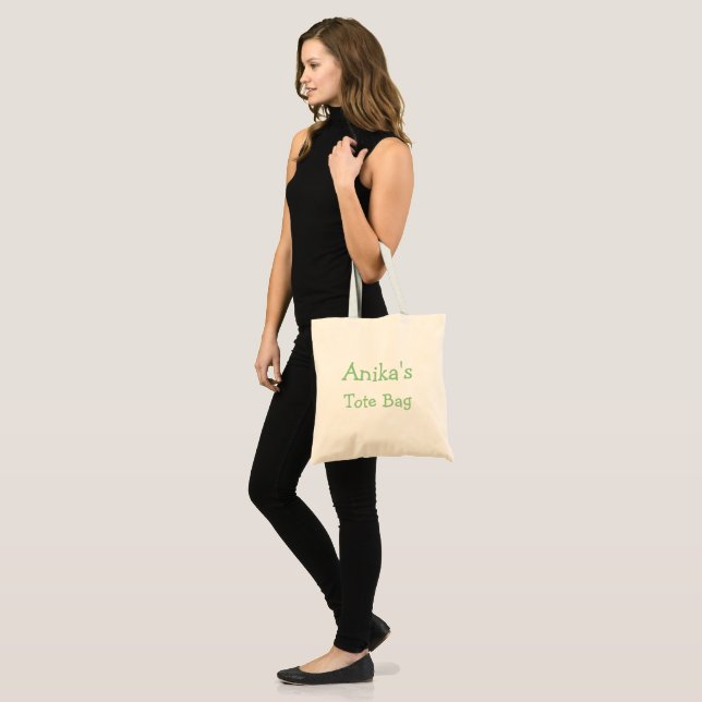 Bolso De Tela Perfeccione el neutral práctico personalizado (Anverso (modelo))