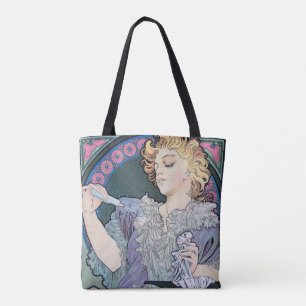Bolso De Tela Perfume, Alphonse Mucha