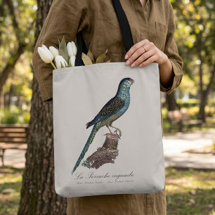 Bolso De Tela Perico Terrestre o Perico de Pantano, Pezoporus Wa