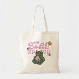 Bolso De Tela Permanecer groovy