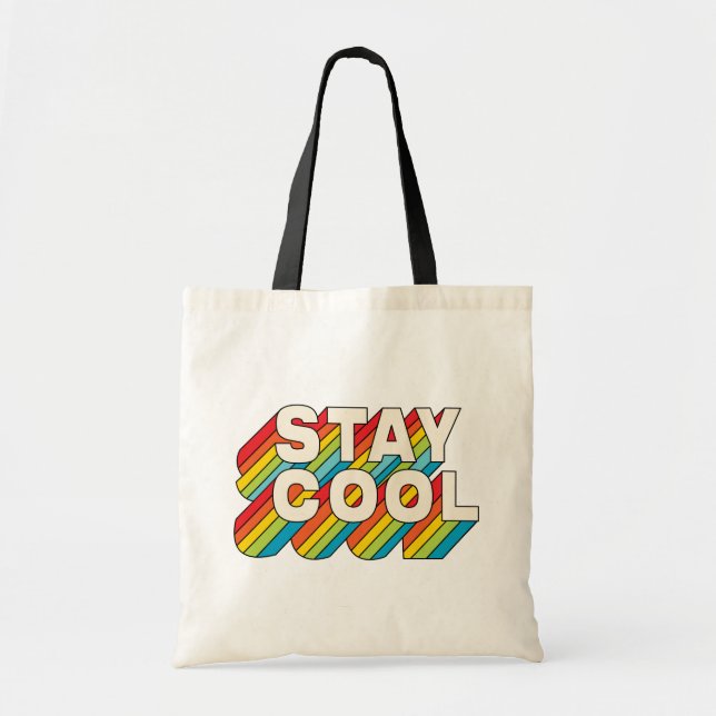 Bolso De Tela Permanecer Guay (Frente)