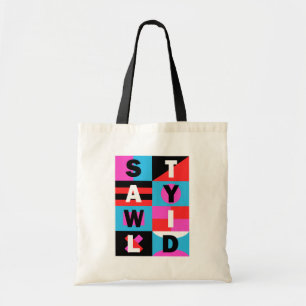 Bolso De Tela Permanecer salvaje