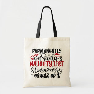 Bolso De Tela Permanentemente en la lista de Naught de Santa Mar