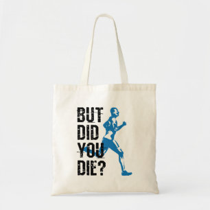 Bolso De Tela Pero Moriste Corriendo