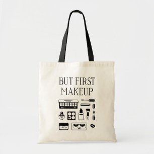 Bolso De Tela Pero primer maquillaje