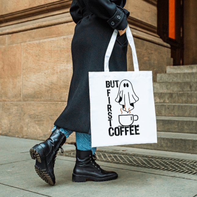Bolso De Tela Pero primero, Coffee.w (Subido por el creador)