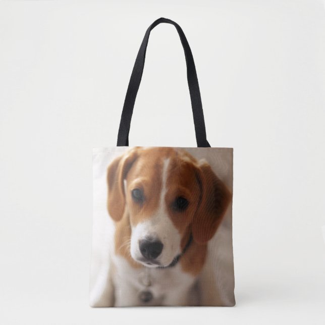 Bolso De Tela Perrito 2 del beagle (Anverso)