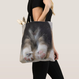Bolso De Tela Perrito 2 del Corgi Galés del Pembroke