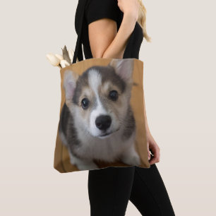Bolso De Tela Perrito 3 del Corgi Galés del Pembroke
