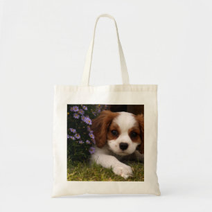 Bolso De Tela Perrito arrogante del perro de aguas de rey