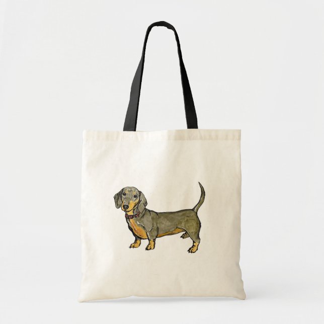 Bolso De Tela perrito caliente de la salchicha de Frankfurt del (Frente)