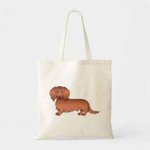 Bolso De Tela Perrito De Dibujos Animados Adorable Dachshund Pel